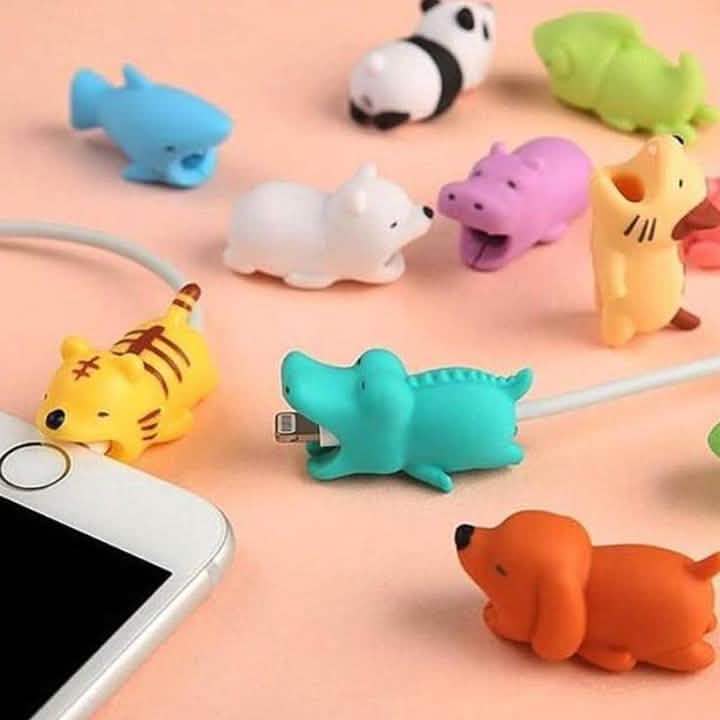 5er-Pack: Chompy Tiere Kabelschutz