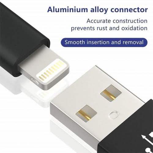 5er-Pack: Hochleistungs-geflochtene iPhone Lightning USB Ladekabel