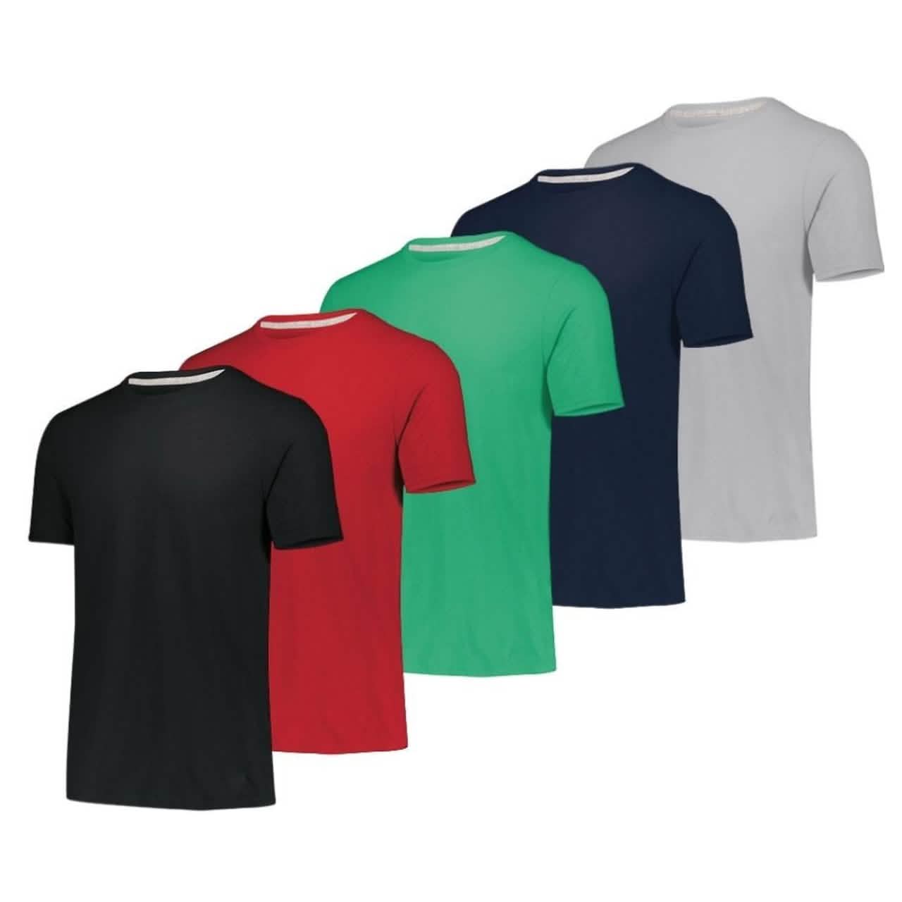 5er-Pack: Feuchtigkeitsregulierende Sport-T-Shirts für Herren