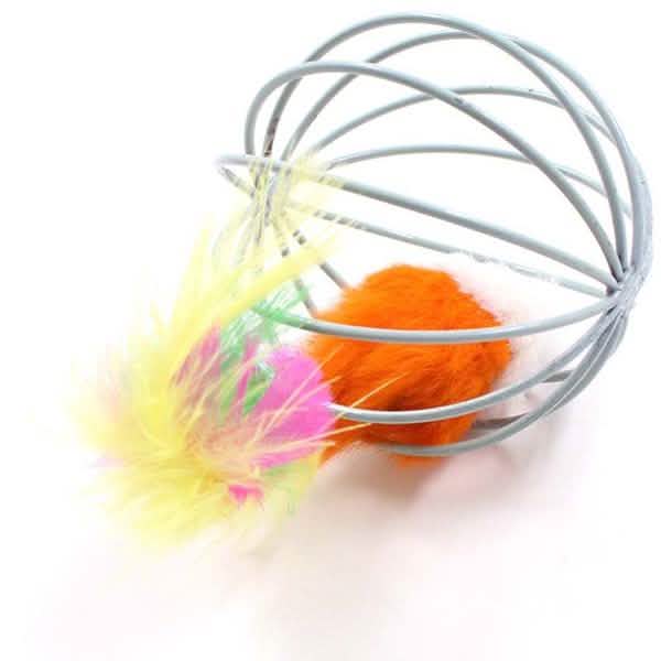 5er-Pack: Haustier Katzenbaby Spielmaus Ballkäfig