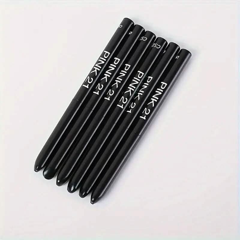 5er-Pack: Wasserfester und schweißresistenter schwarzer Eyeliner-Stift