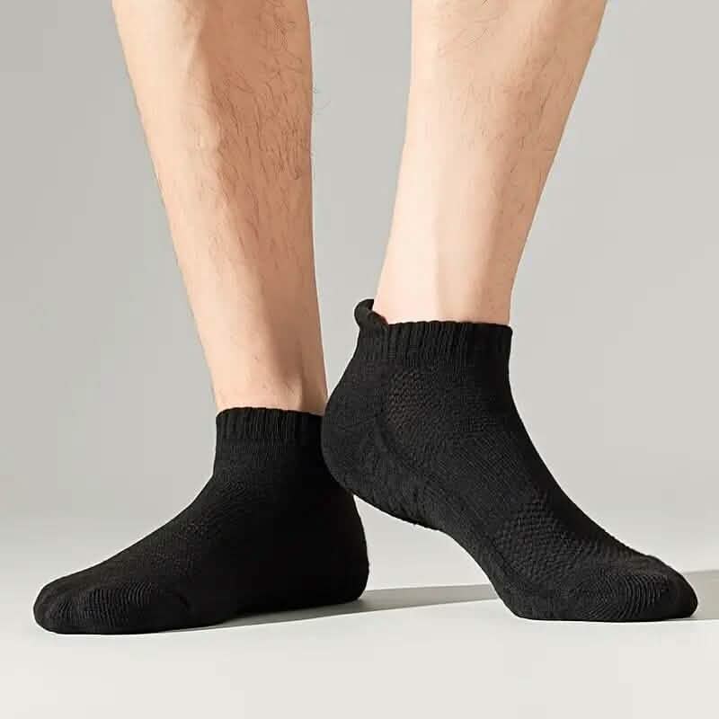 5 Paar: Atmungsaktive Unisex-Sportknöchelsocken