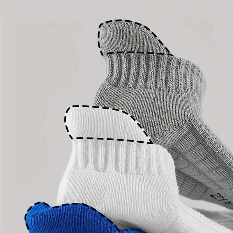 5 Paar: Atmungsaktive Unisex-Sportknöchelsocken