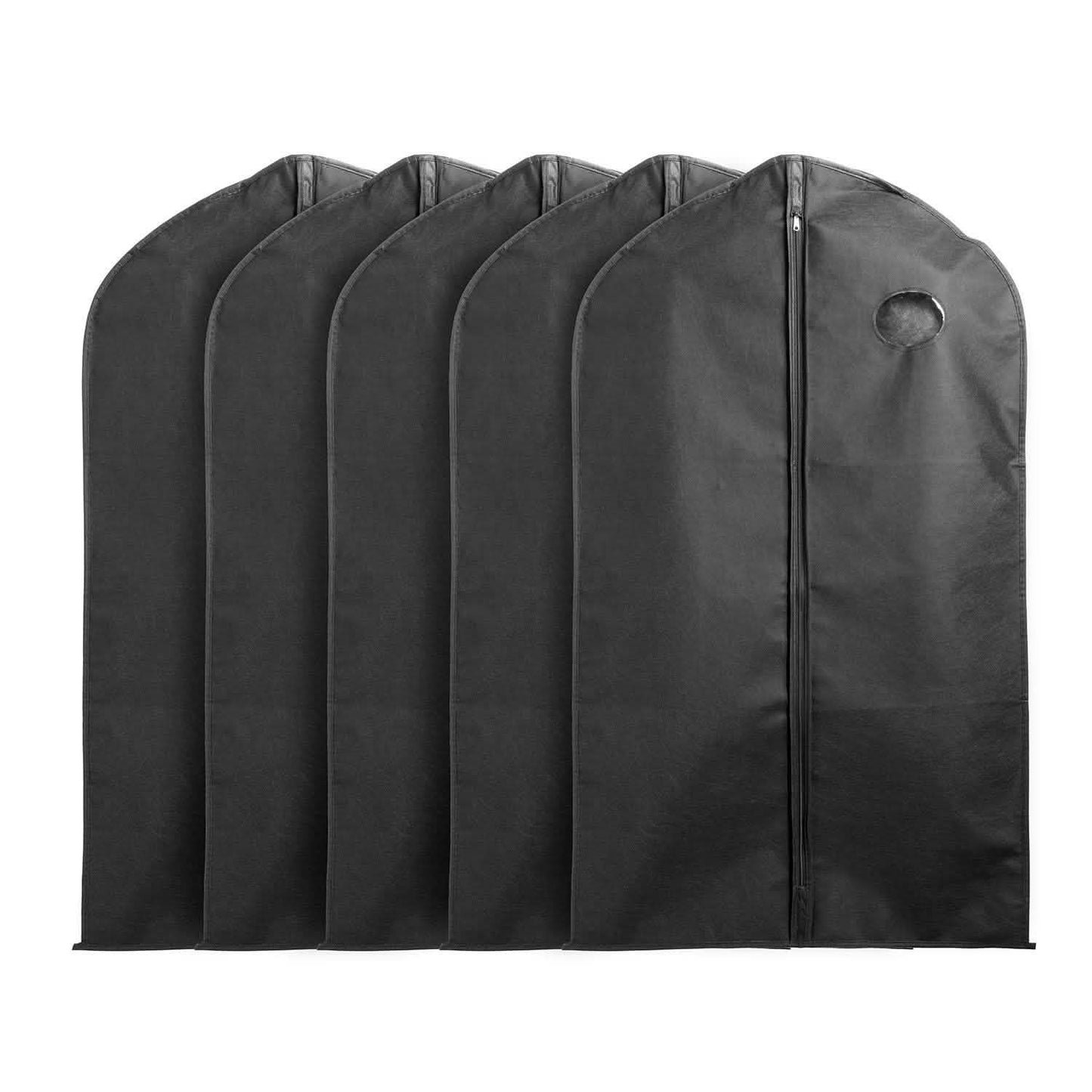 5er-Pack: 99 cm Kleidersäcke Hängende Anzugtaschen Hüllen
