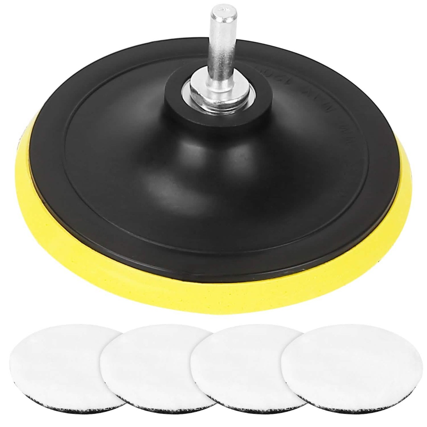 5-teilig: 6" Polierschwamm-Set