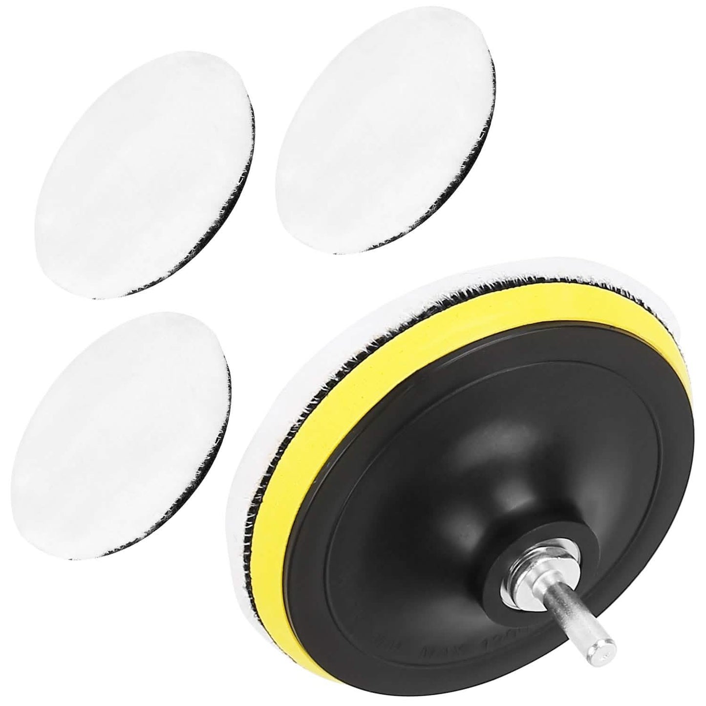 5-teilig: 6" Polierschwamm-Set