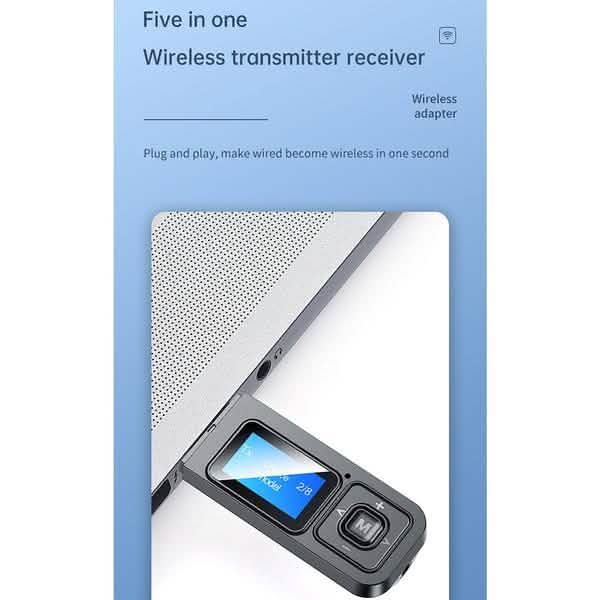 5.0 Bluetooth Drahtloser Audio-Transmitter-Empfänger