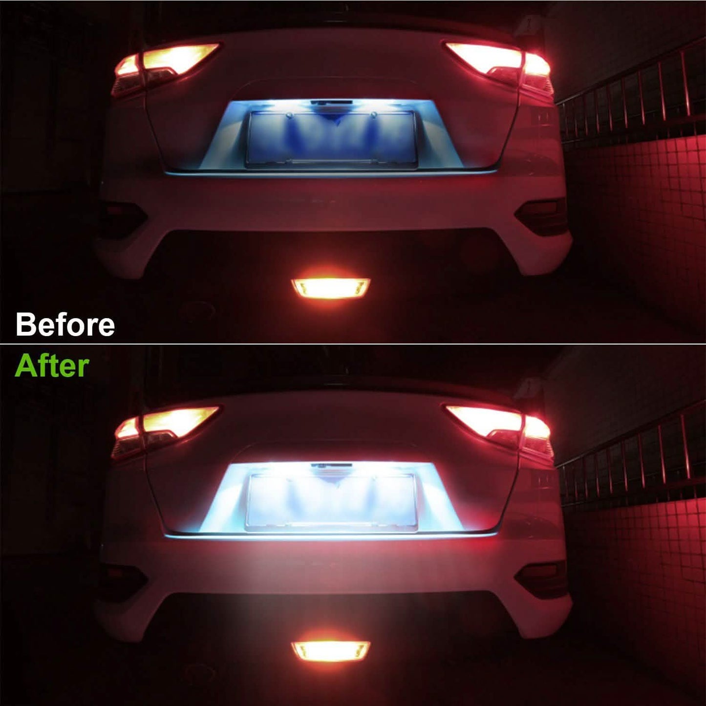 50-teilig: LED-Autobirnen