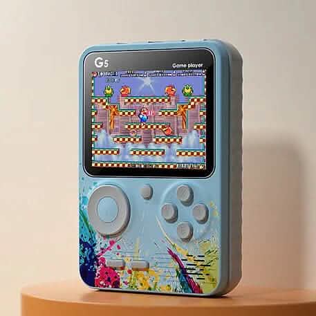 500 Spiele Mini-Handheld-Retro-Videospielkonsole