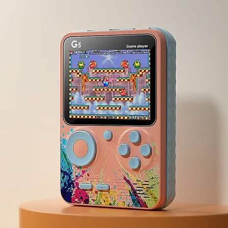 500 Spiele Mini-Handheld-Retro-Videospielkonsole