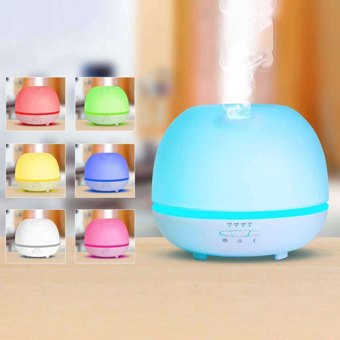 500 ml Aroma-Diffusor für ätherische Öle mit kühlem Nebel