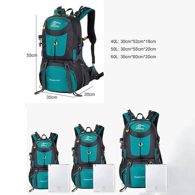 50L Wasserdichter Wanderrucksack