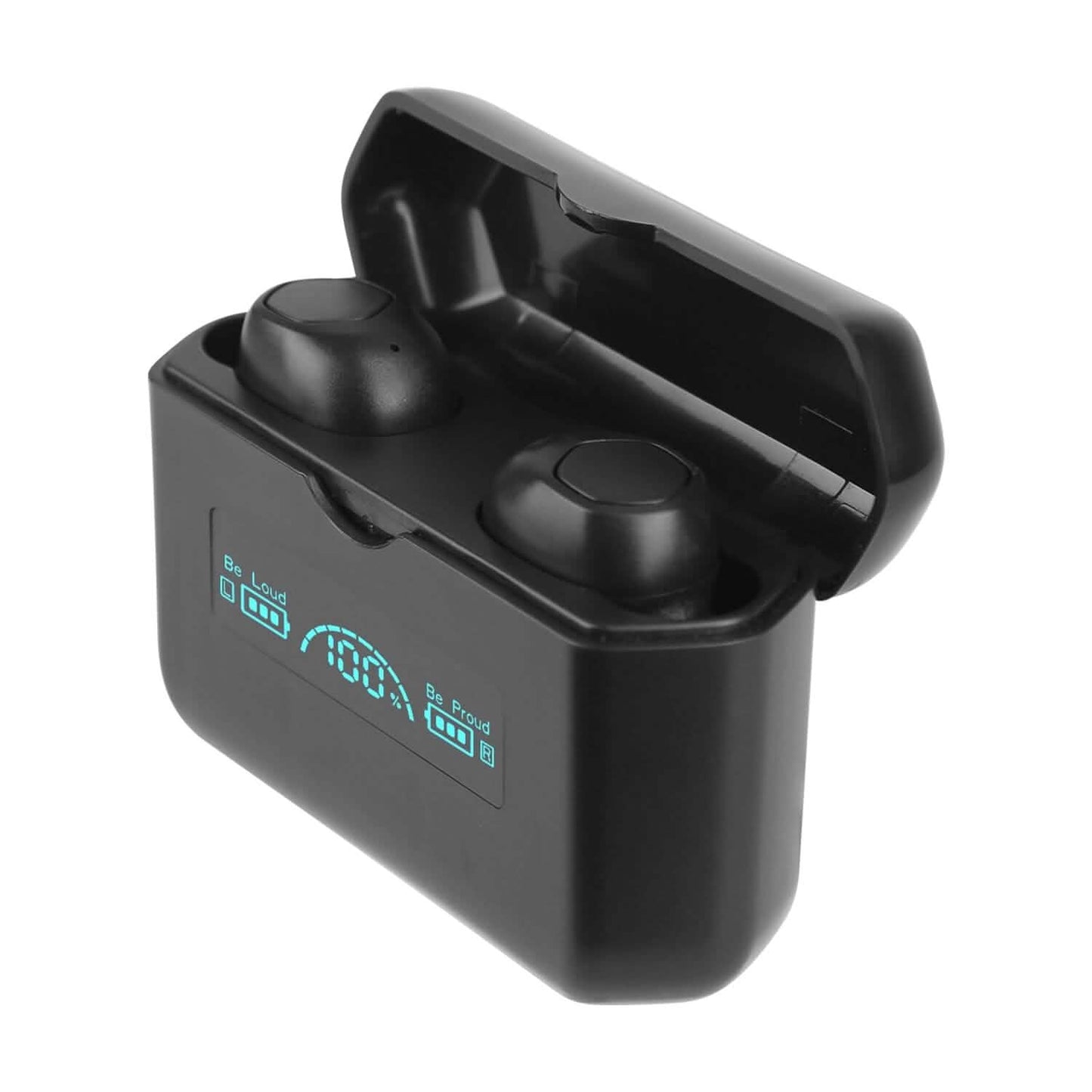 5.1 TWS Kabelloser Ohrhörer mit Ladecase, IPX4 wasserdicht, Powerbank
