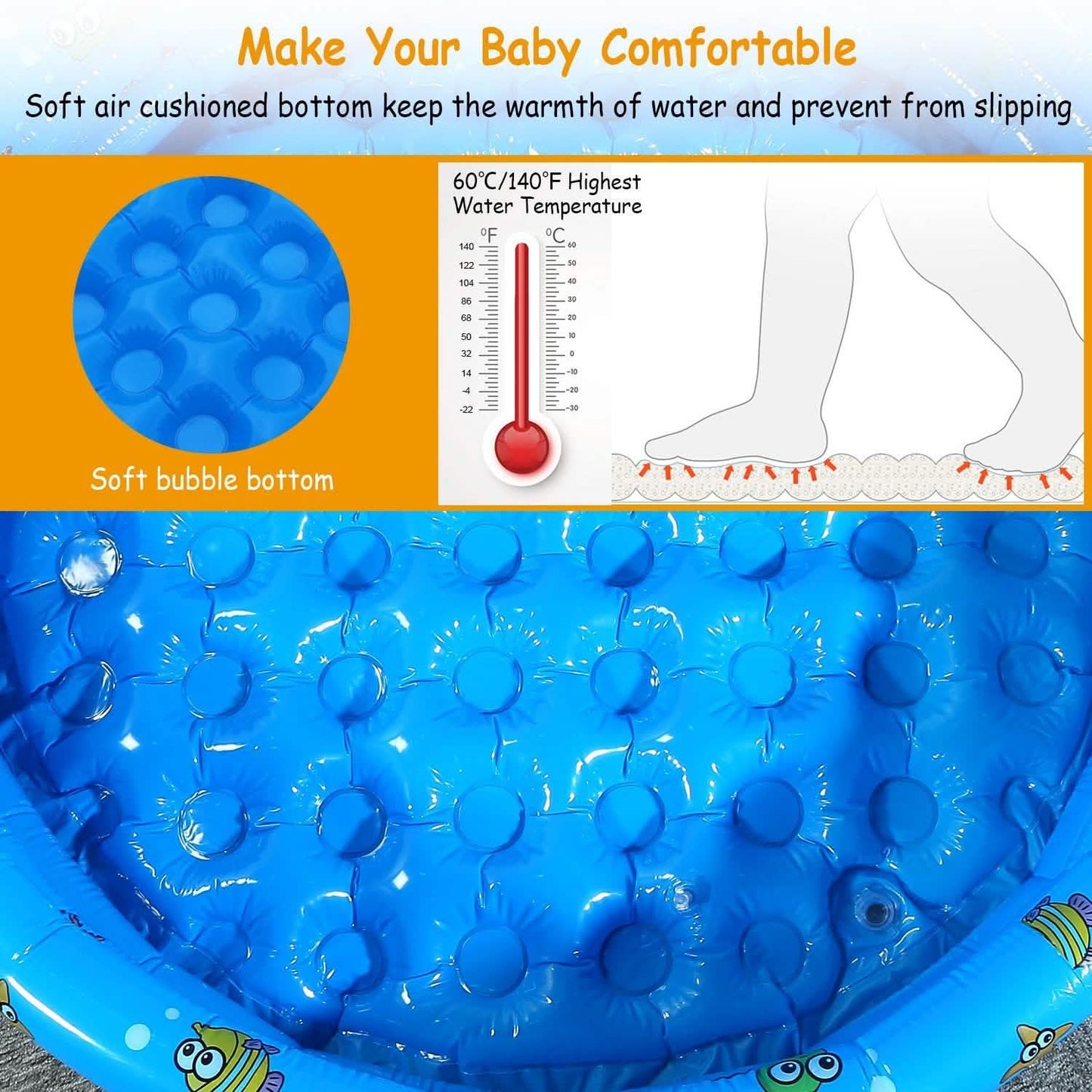 51x13" Aufblasbarer Swimmingpool