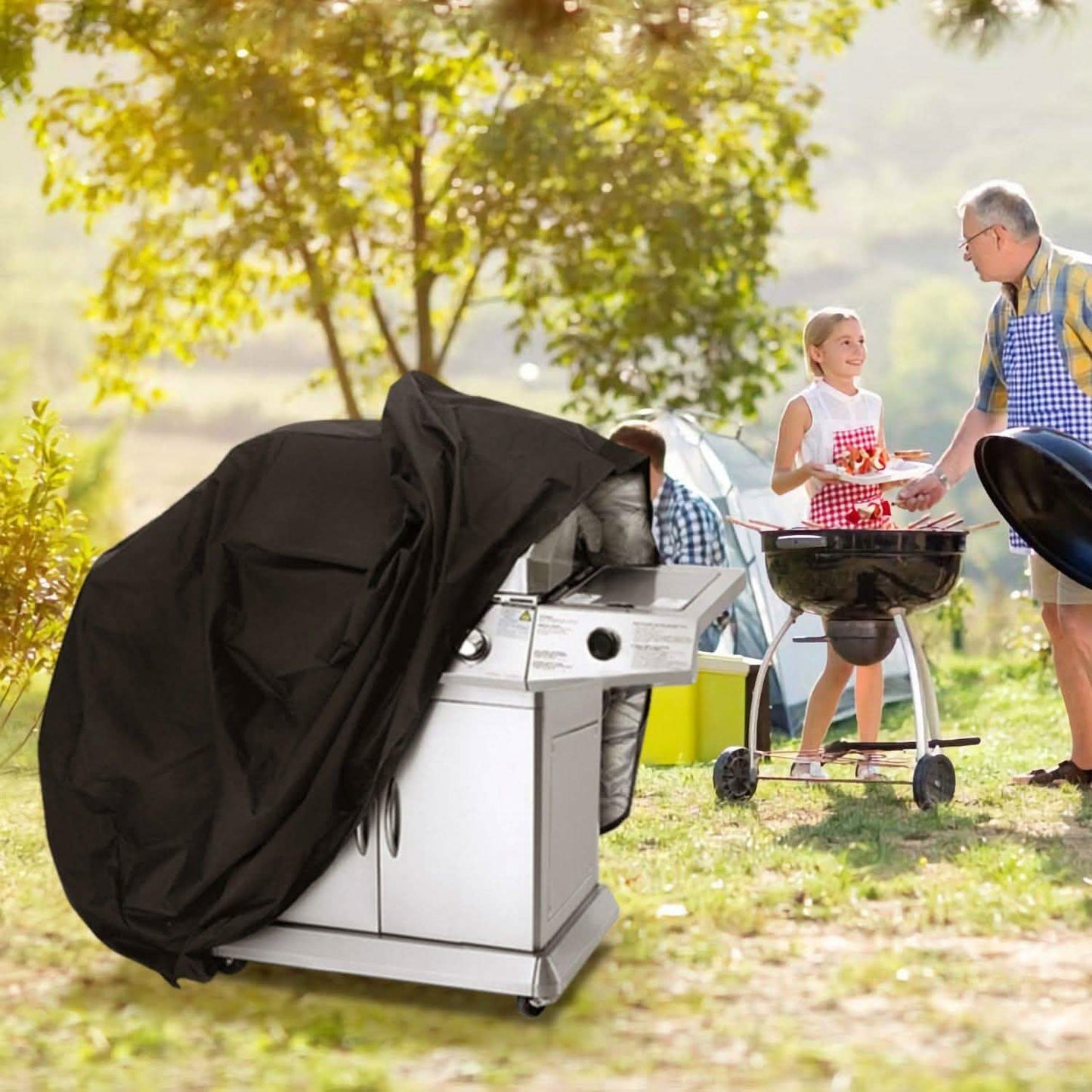 57-Zoll wetterfeste Grillabdeckung