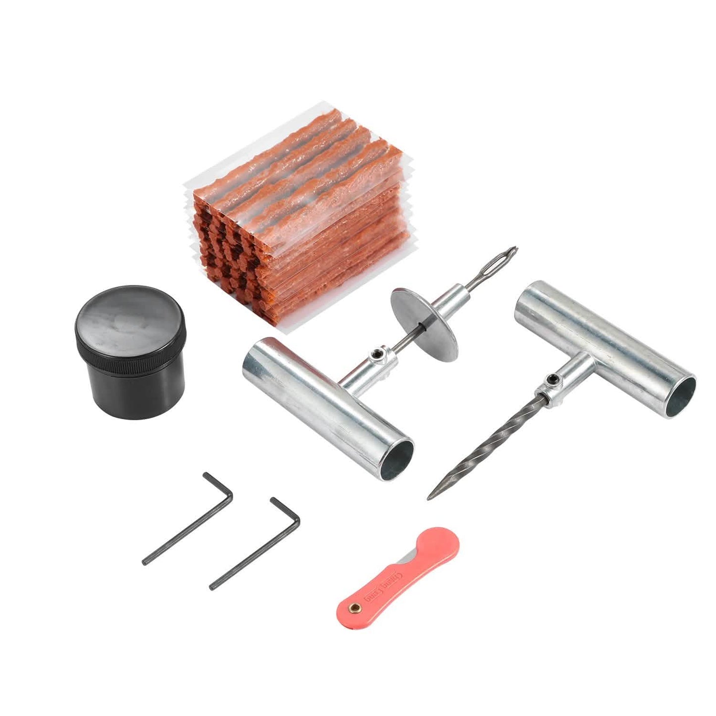 57-teilig: Universal-Reifenreparaturset