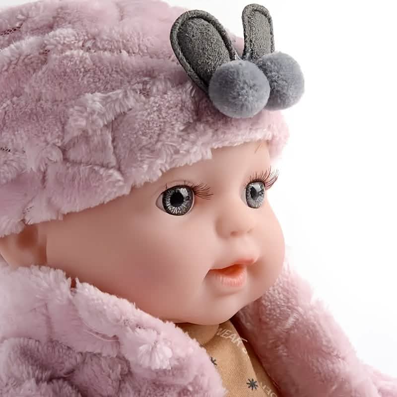 30,5 cm große rosa Babypuppe – Anziehpuppe aus PVC (ab 3 Jahren)