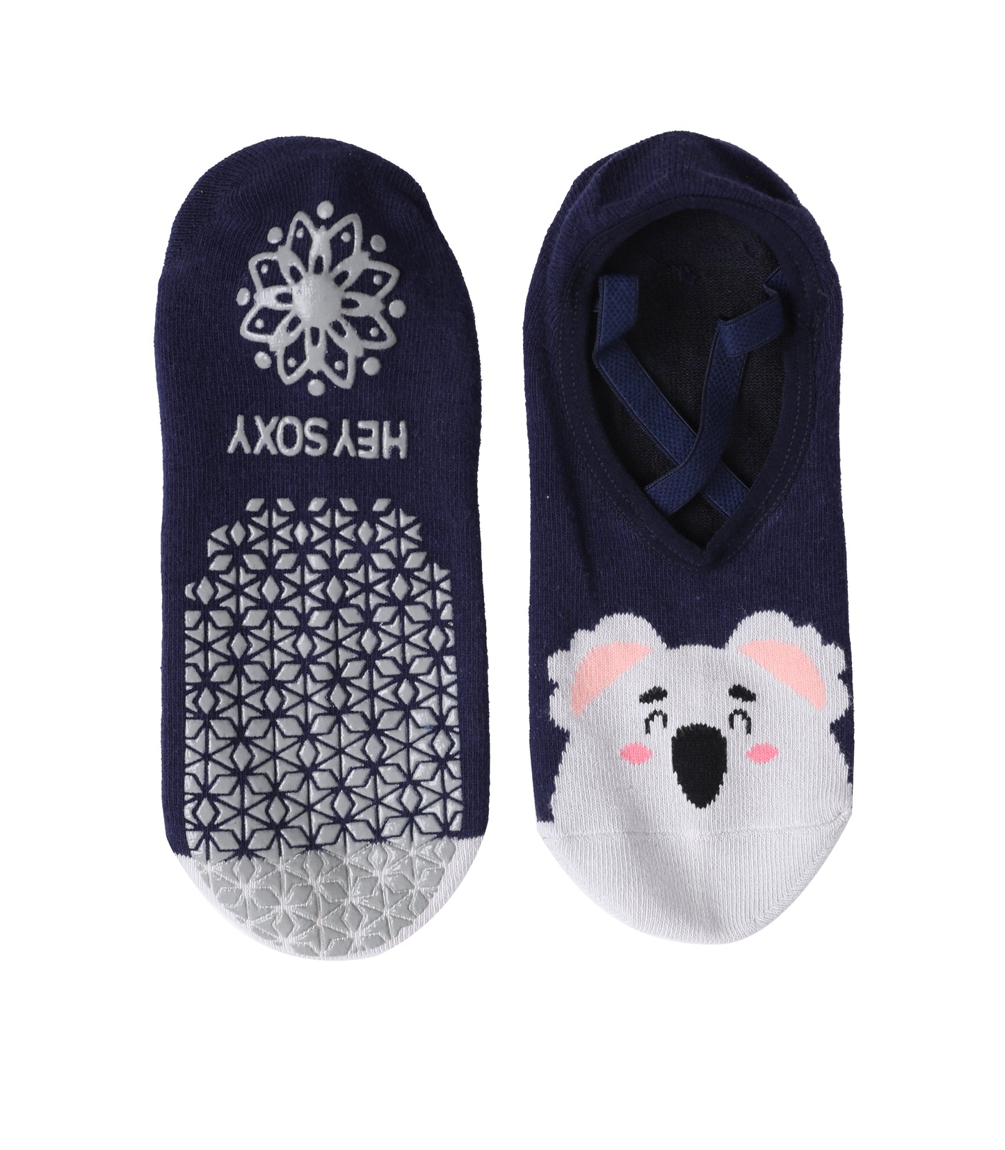 Rutschfeste Krankenhaus-Socken für Damen (Tiere)