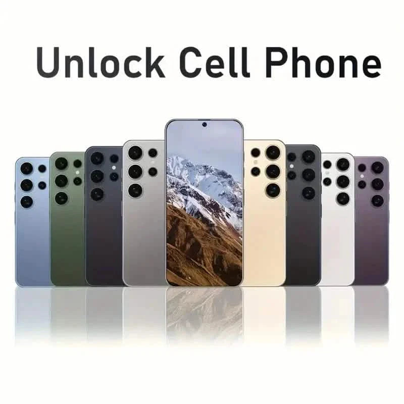 5G Mobile Entsperrtes Android 13 Smartphone, 4GB+128GB 6.8' Display, 48MP+108MP Kamera/Video 6800mAh Akku/Dual SIM