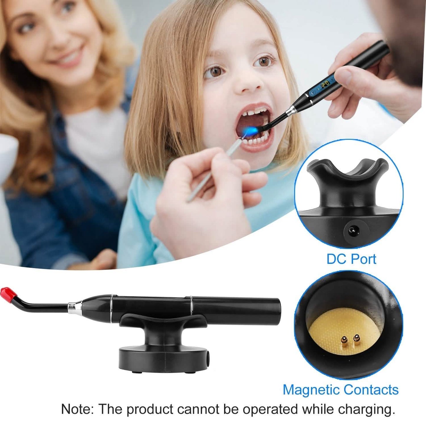 5W Kabellose Dental-LED-Polymerisationslampe
