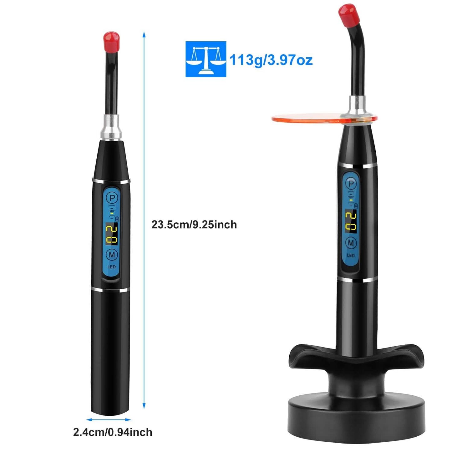 5W Kabellose Dental-LED-Polymerisationslampe