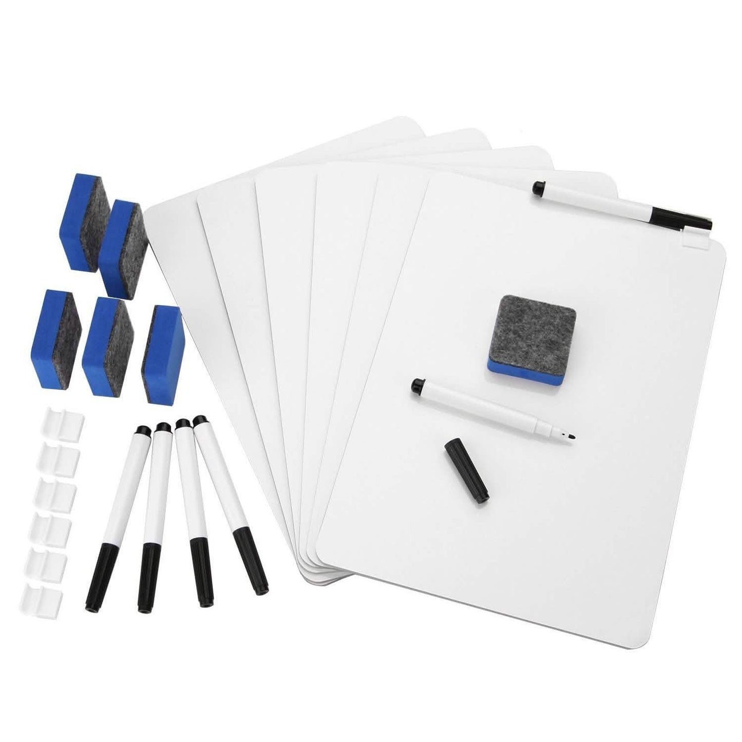 6 Kits Whiteboard Stifteclips Trocken Abwischbares Zeichenbrett