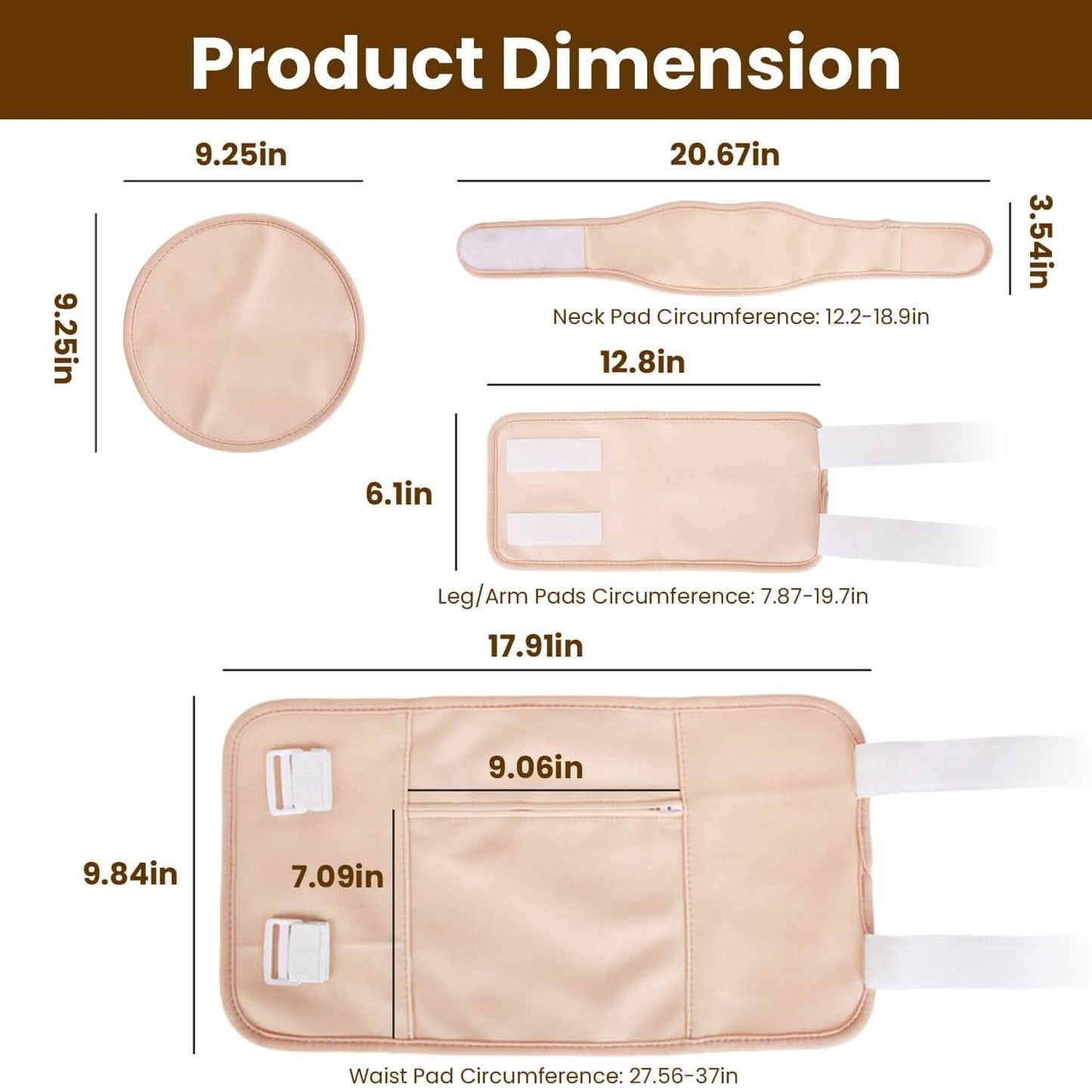 6er-Pack: Rizinusöl-Wickel-Set