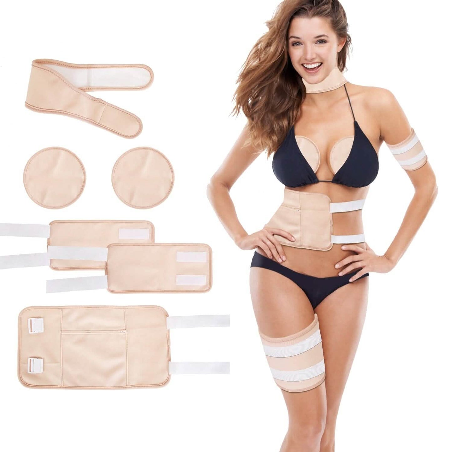 6er-Pack: Rizinusöl-Wickel-Set