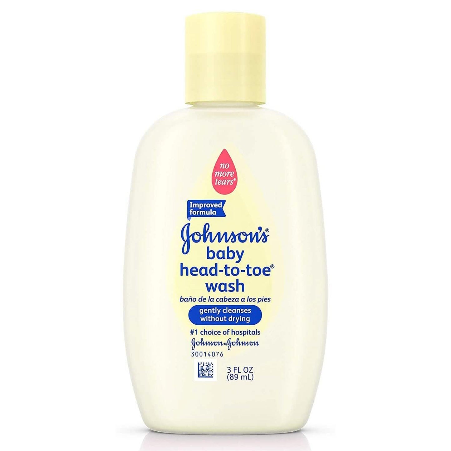 6er-Pack: Johnson's Head-To-Toe Babywaschgel Reisegröße 3 fl. oz.
