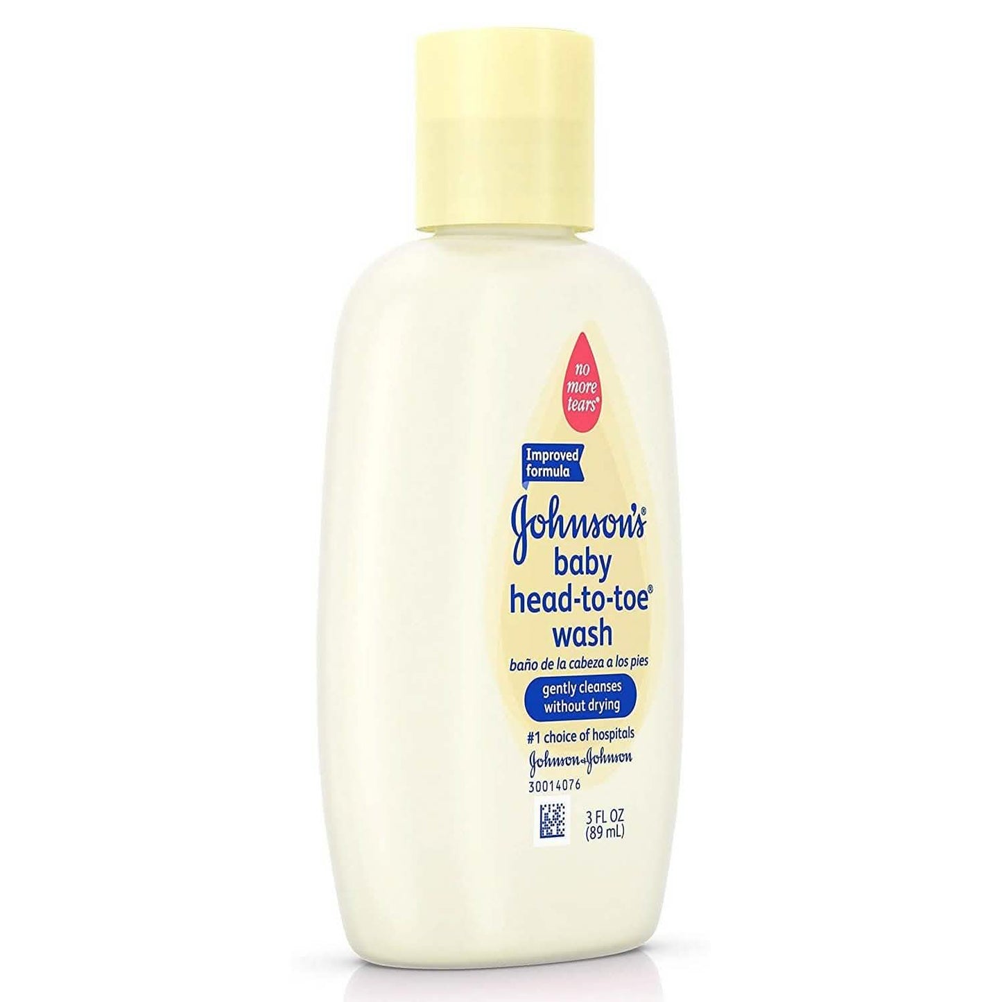 6er-Pack: Johnson's Head-To-Toe Babywaschgel Reisegröße 3 fl. oz.