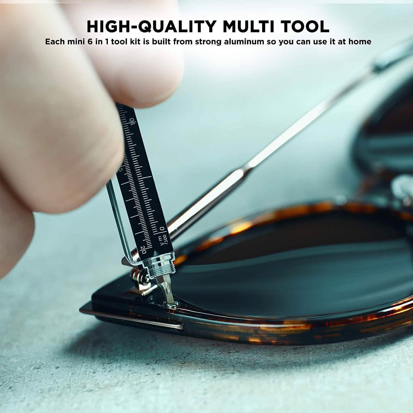 6er-Pack: Multi-Tool Schraubendreher-Stift Tasche