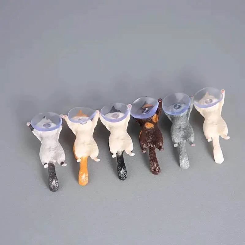 6er-Pack: Tragbarer universeller niedlicher Katzen-Handyhalter