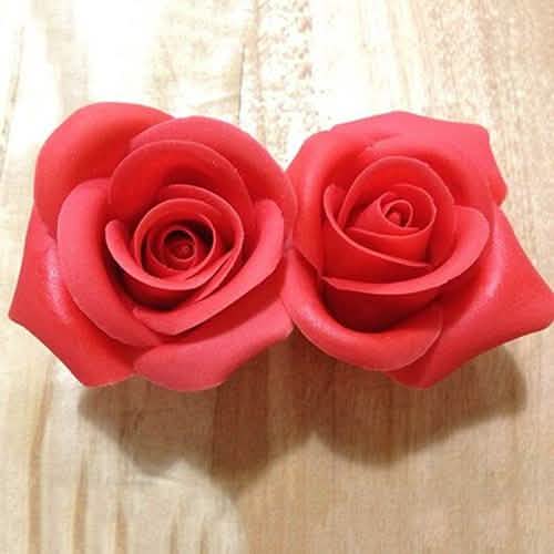 6-teilig: Backform Fondant Kuchen Zuckerblume Rose Keks