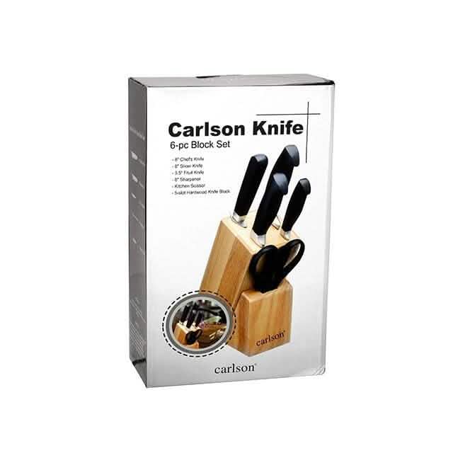 6-teilig: Carlson-Messerset