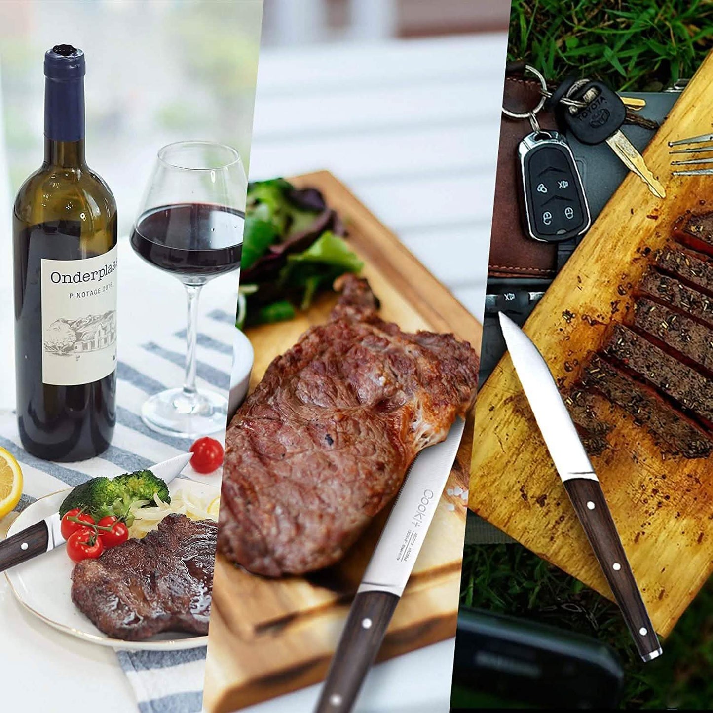 6-teilig: Cookit Steakmesserset