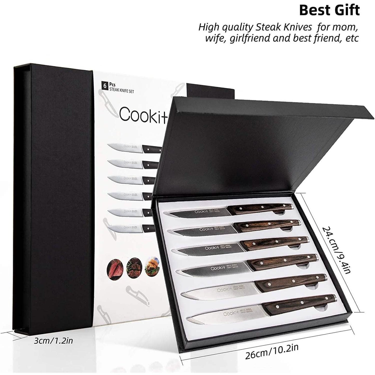6-teilig: Cookit Steakmesserset