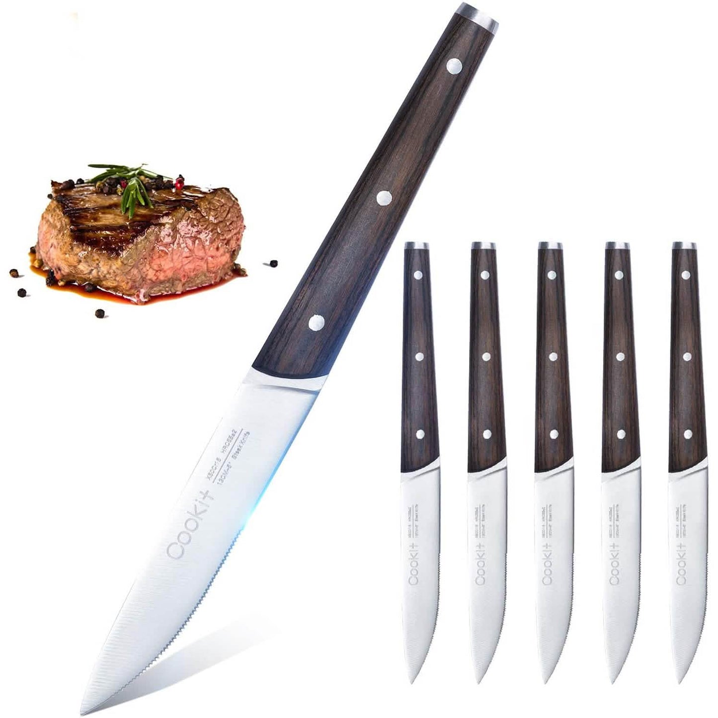 6-teilig: Cookit Steakmesserset