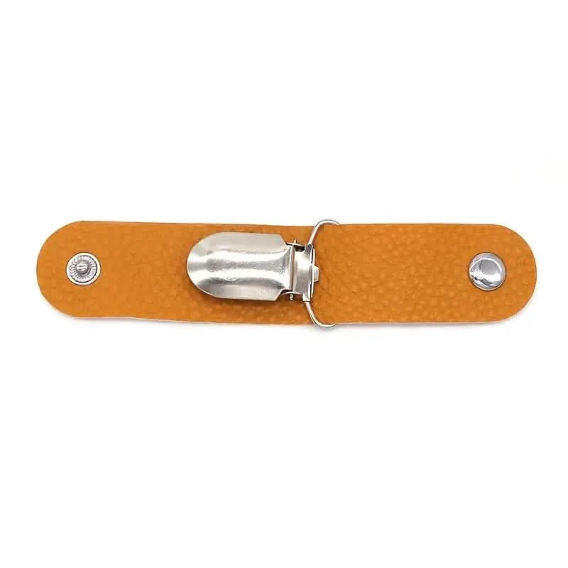 6-teilig: Hutclip für Sommerreisen an Tasche Gepäck PU-Lederhut