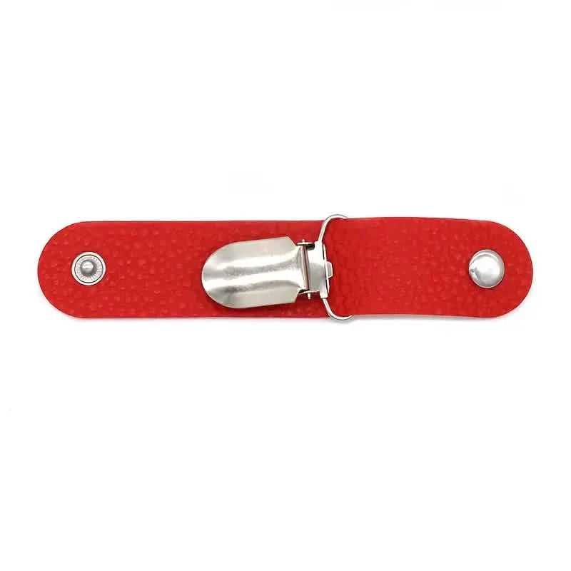 6-teilig: Hutclip für Sommerreisen an Tasche Gepäck PU-Lederhut