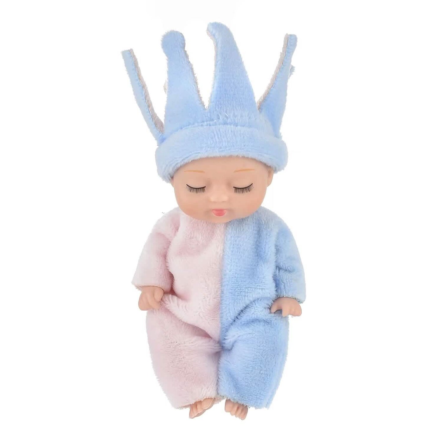 6-teiliges Set: Schlafende Puppe Prinzessin Mädchen Spielzeug Geschenkbox Niedliche Kostümform-Puppe