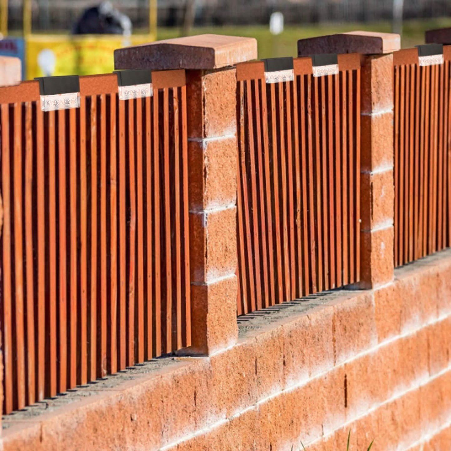 6-teilig: Solarbetriebene Dekolichter aus Acryl mit Blasen für Terrassen und Wege