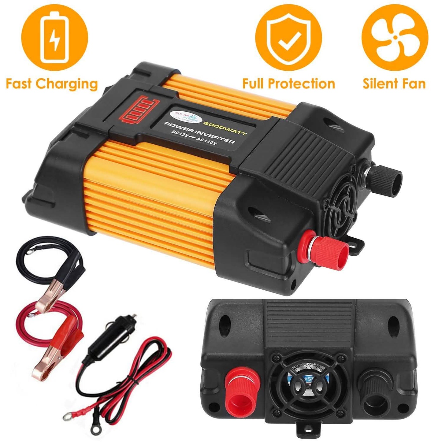 4000W Spitzenleistung Wechselrichter DC 1