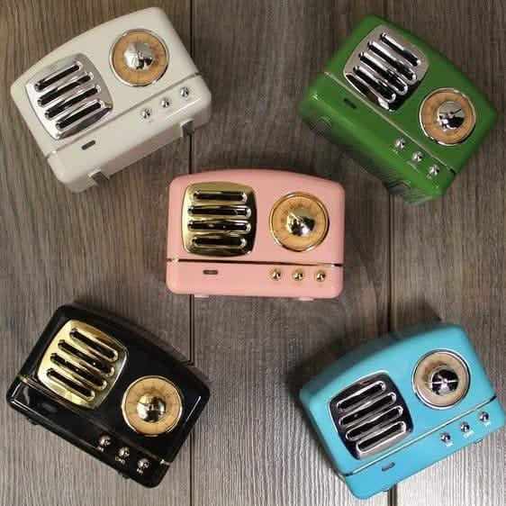 60er Jahre Retro kabelloser Bluetooth-Lautsprecher