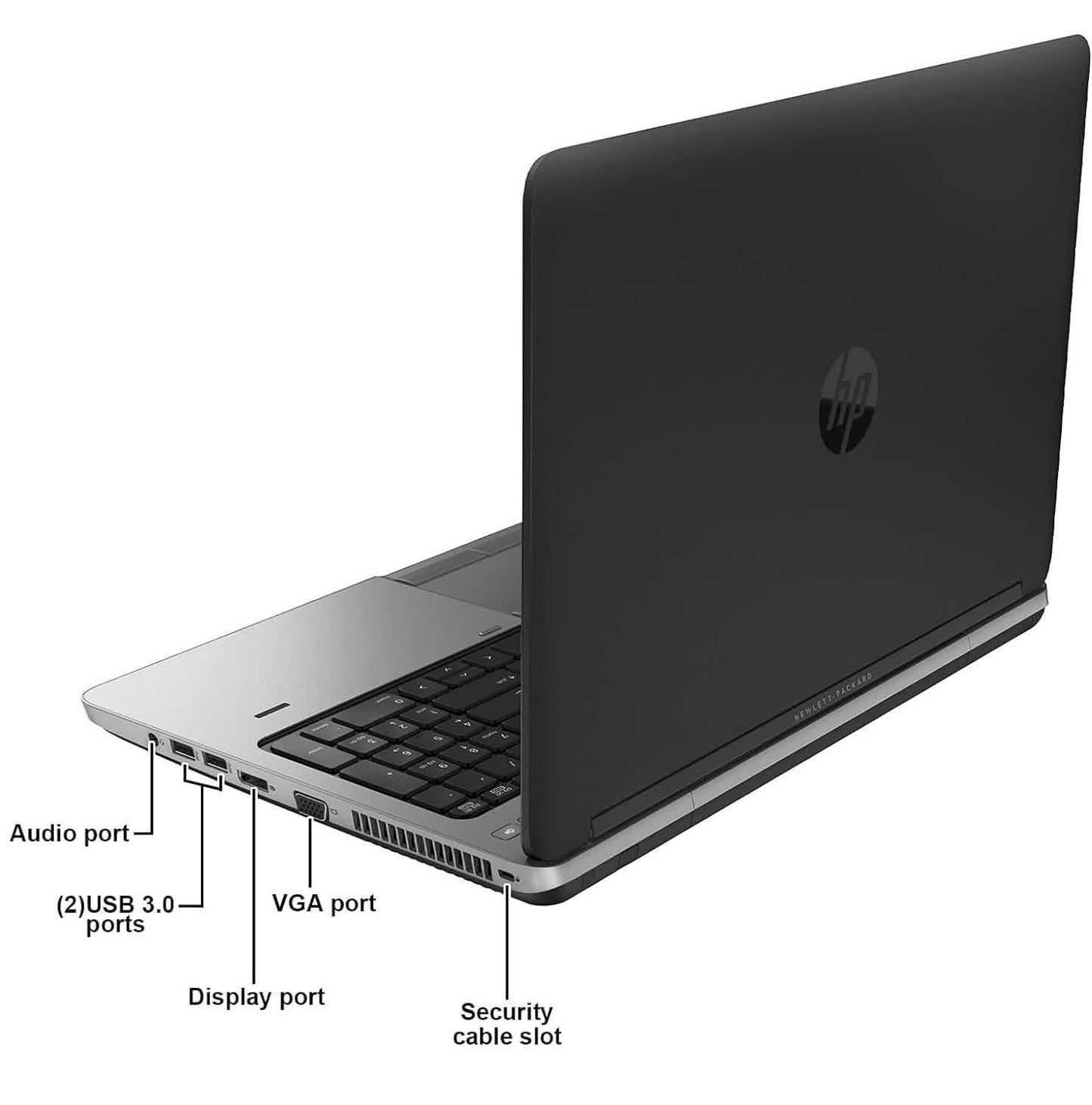 HP ProBook 640 G1 14 Zoll Laptop, Core i5-4300M 2.6GHz, 8GB RAM, 128GB SSD Windows 10 Pro (Generalüberholt)