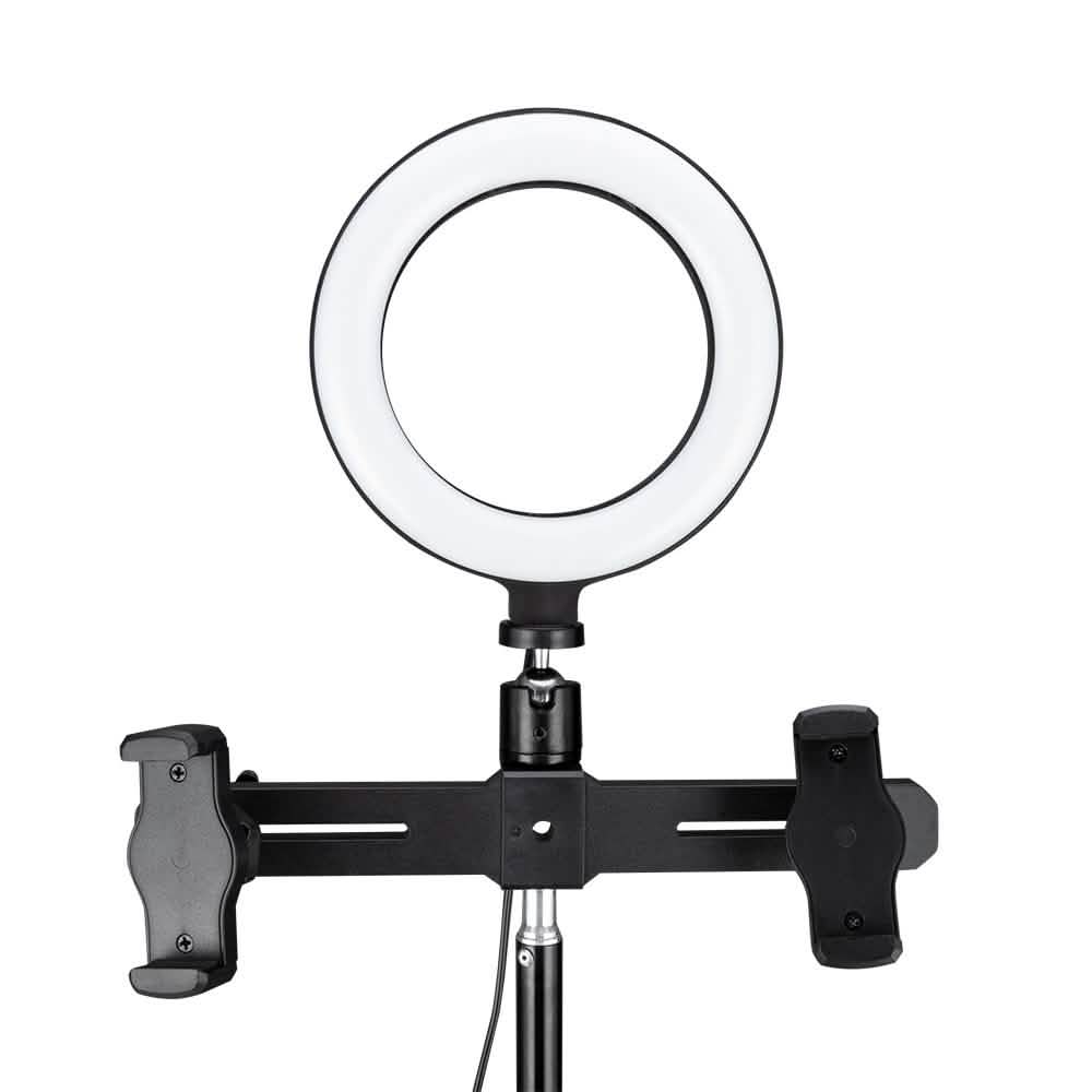 6,3" Multifunktions-Selfie-Ringlicht mit Stativständer