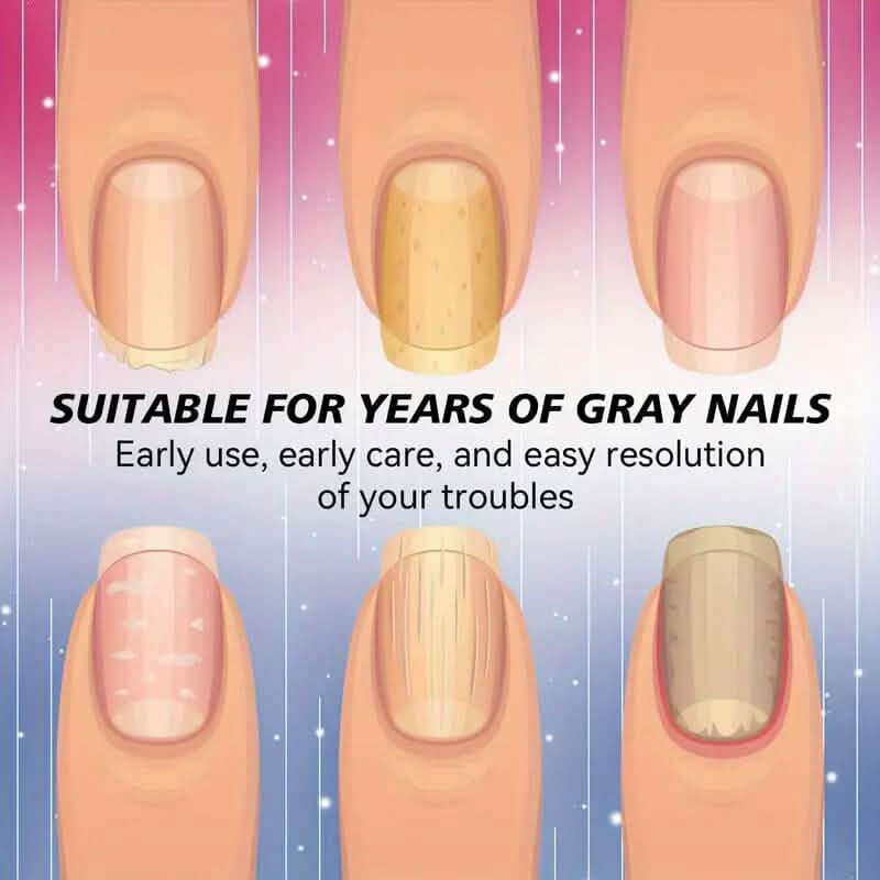 64-Stück: Extra Starke Zehennagel-Behandlung Nagelreparatur-Pflaster