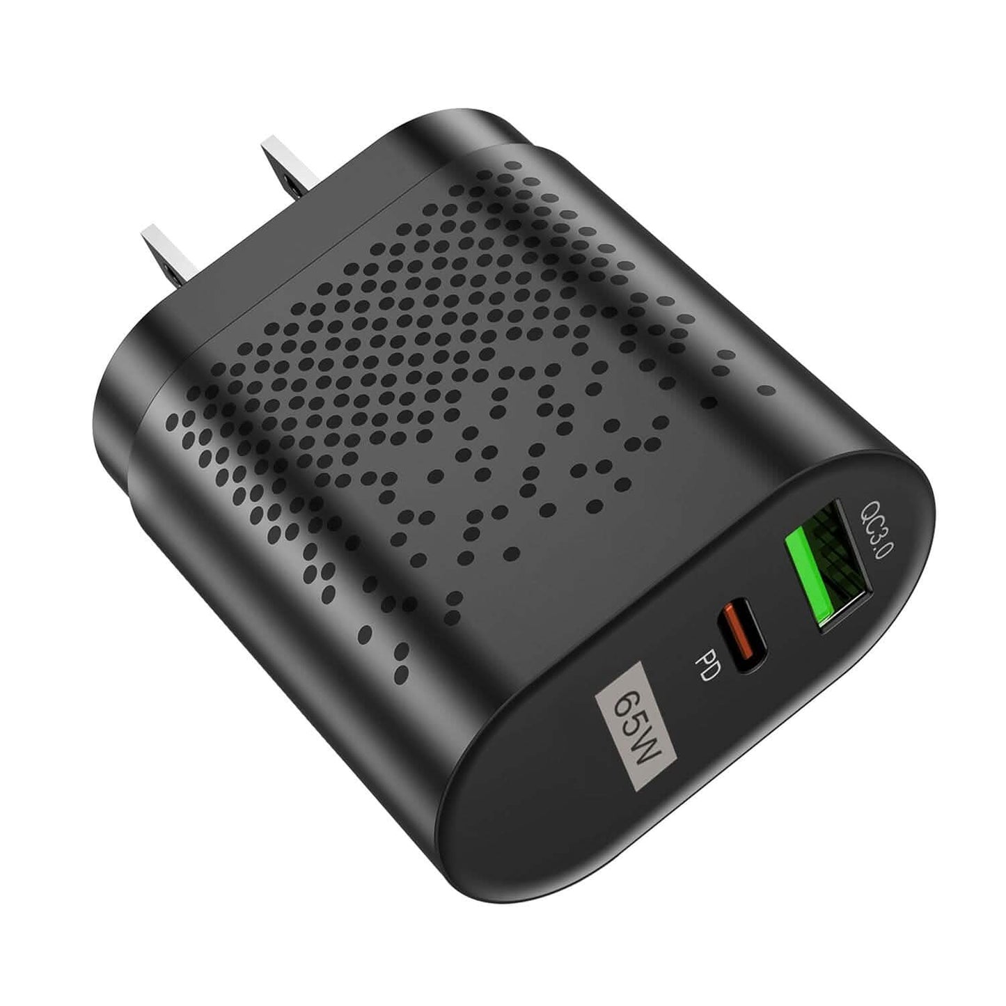 65W Typ C Schnellladegerät PD QC3.0 Adapter