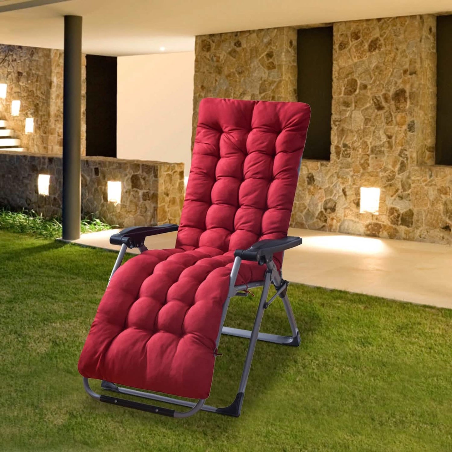 67x22in Chaiselongue-Kissen Relaxliege Schaukelstuhl Sofa