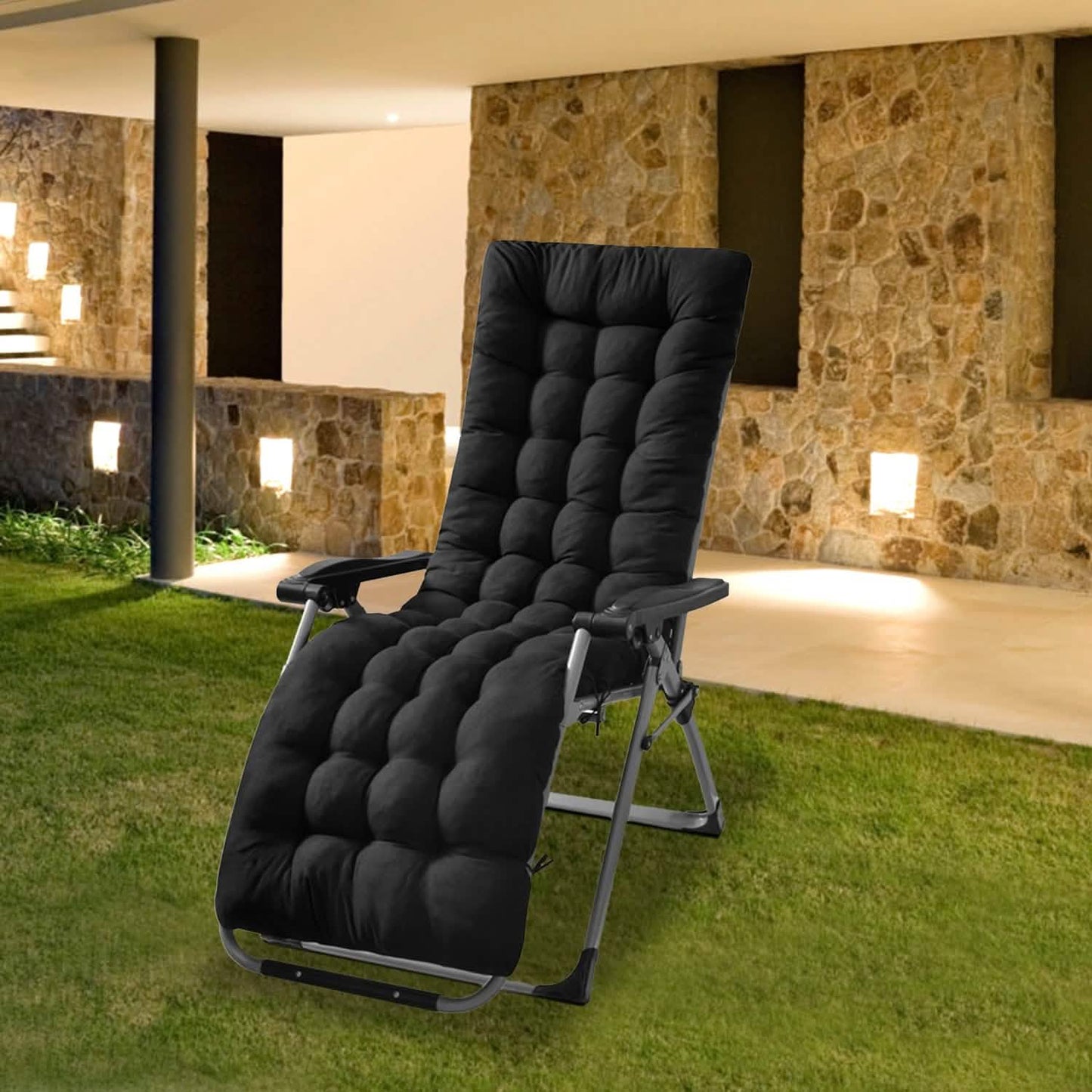 67x22in Chaiselongue-Kissen Relaxliege Schaukelstuhl Sofa