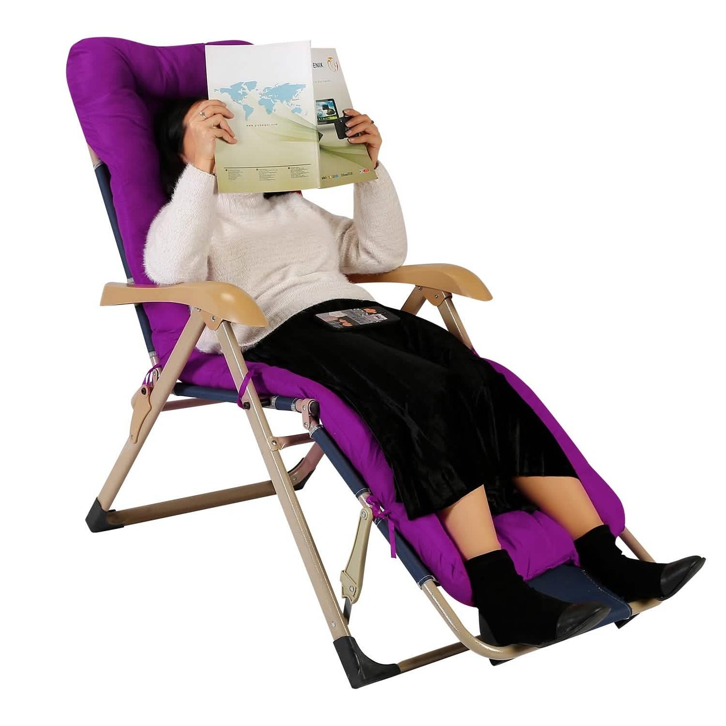 67x22in Chaiselongue-Kissen Relaxliege Schaukelstuhl Sofa